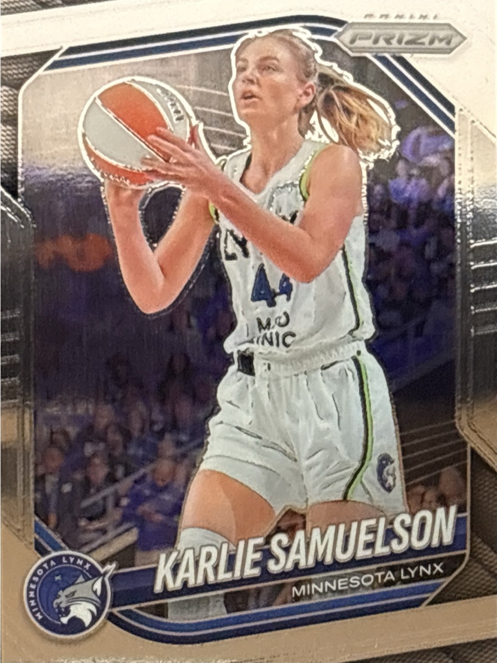 Panini Prizm Karlie Samuelson Basketball Trading Card
